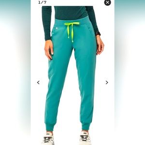 women's Cactus Zamora™ - Petite Jogger Scrub Pants - L - Petite / Cactus